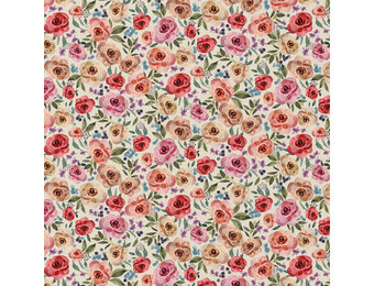 Katoen Poplin Stof – Honorine Bloemen