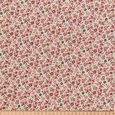 Hydrofiel Katoen Mini Bloemen – Latte/Roze – Zacht & Ademend