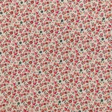 Hydrofiel Katoen Mini Bloemen – Latte/Roze – Zacht & Ademend