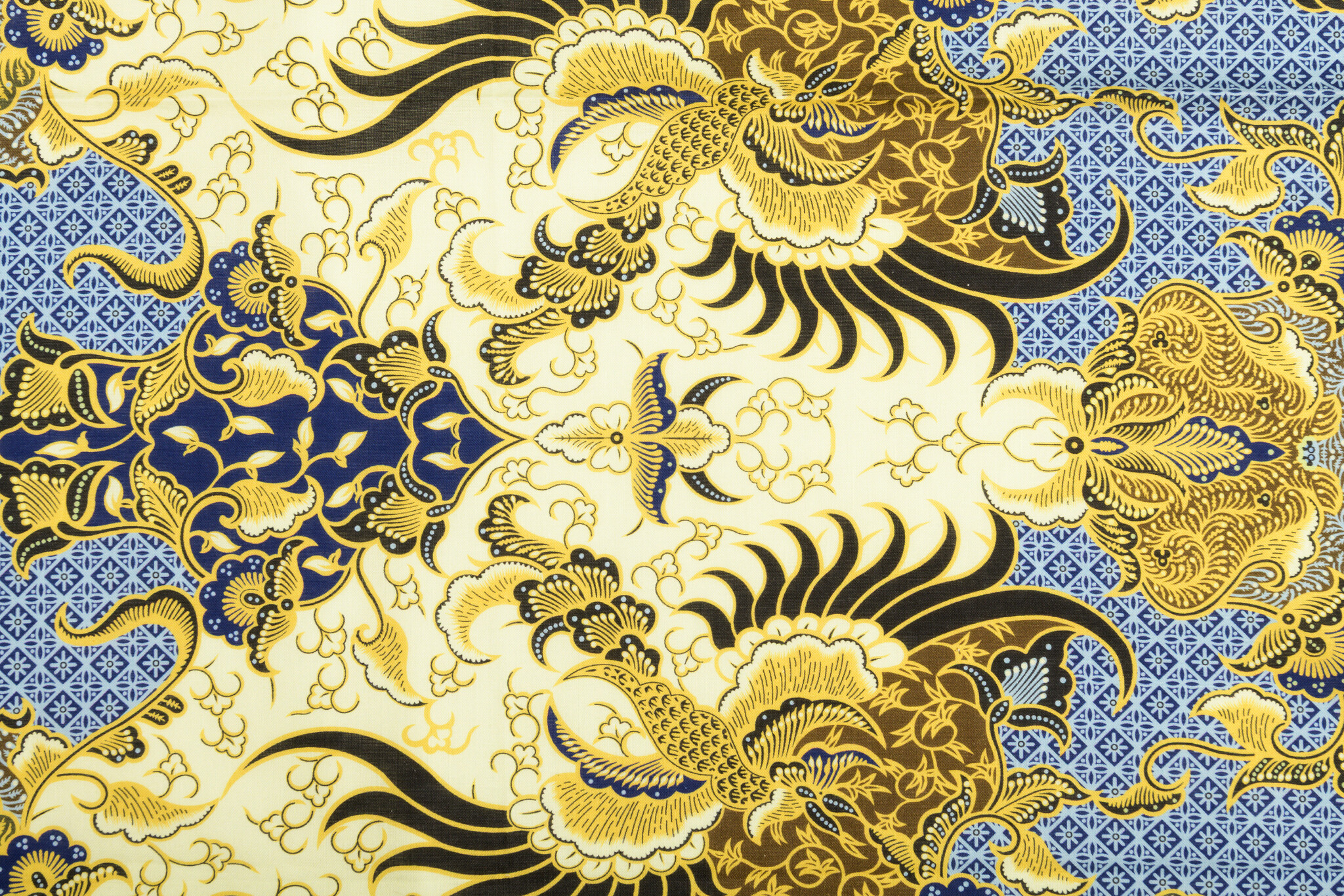 Batik Stof 63 – Kleurrijk Katoen voor Kleding, Decoratie & DIY