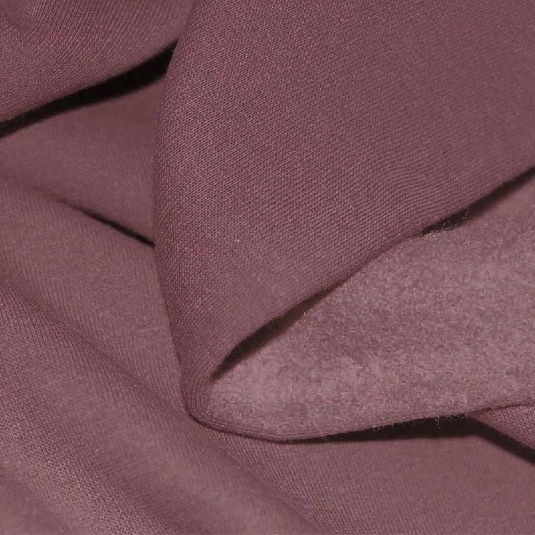 Joggingstof Oud Mauve – Zacht, Warm & Comfortabel