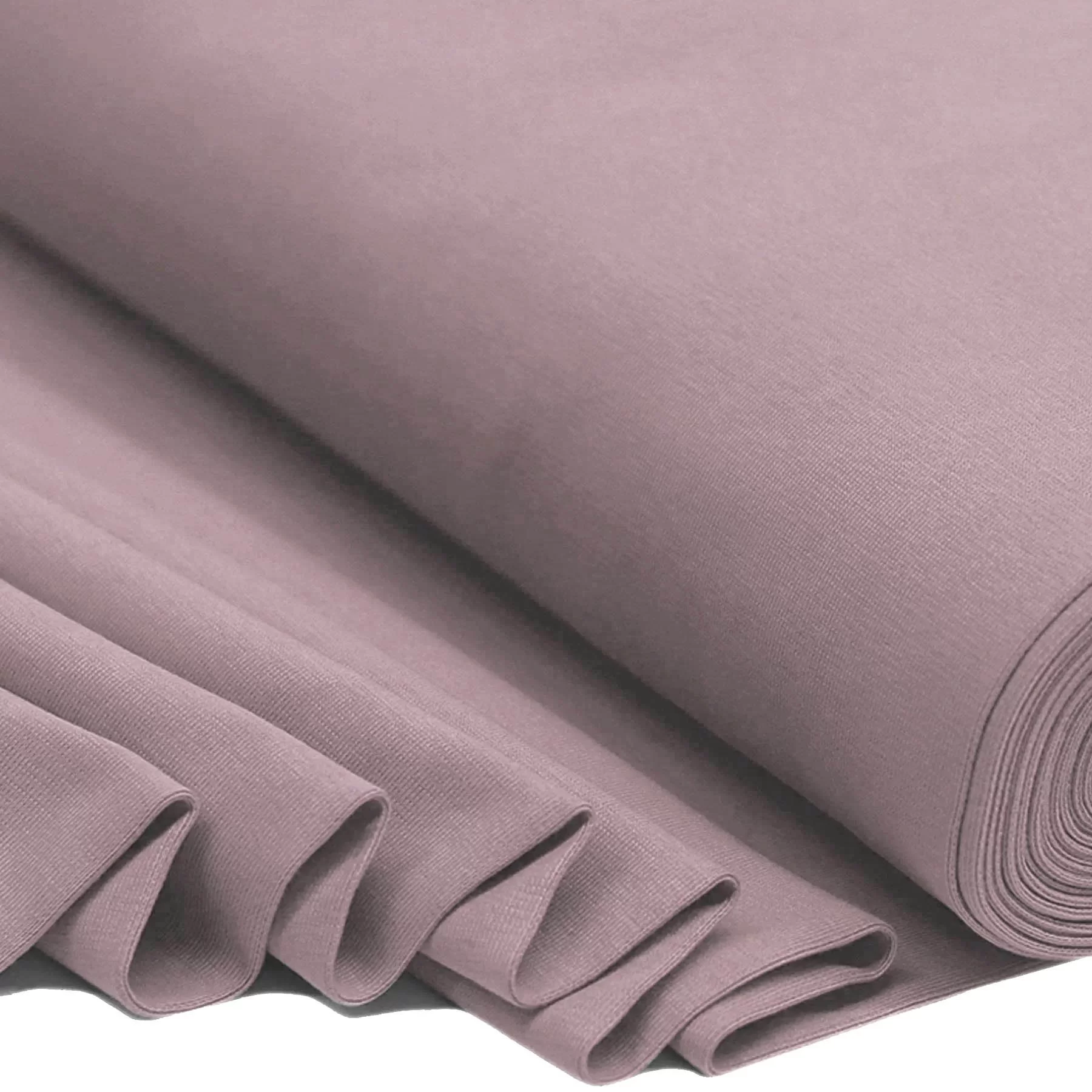 Boordstof Oud Mauve – Zacht, Rekbaar & Duurzaam