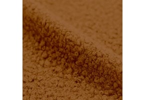 Bouclé Teddy Stof – Eekhoornbruin