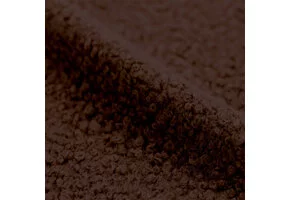 Bouclé Teddy Stof – Chocoladebruin