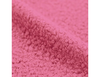 Bouclé Teddy Stof – Fuchsia