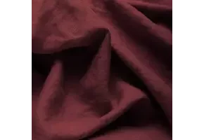 Fijne Linnen Stof (Stone Washed) Bordeaux