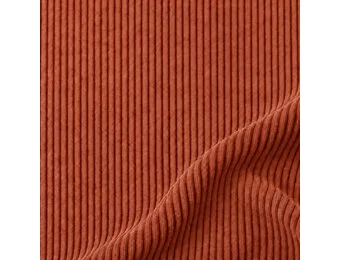 Corduroy Stof Katoen – Roestbruin