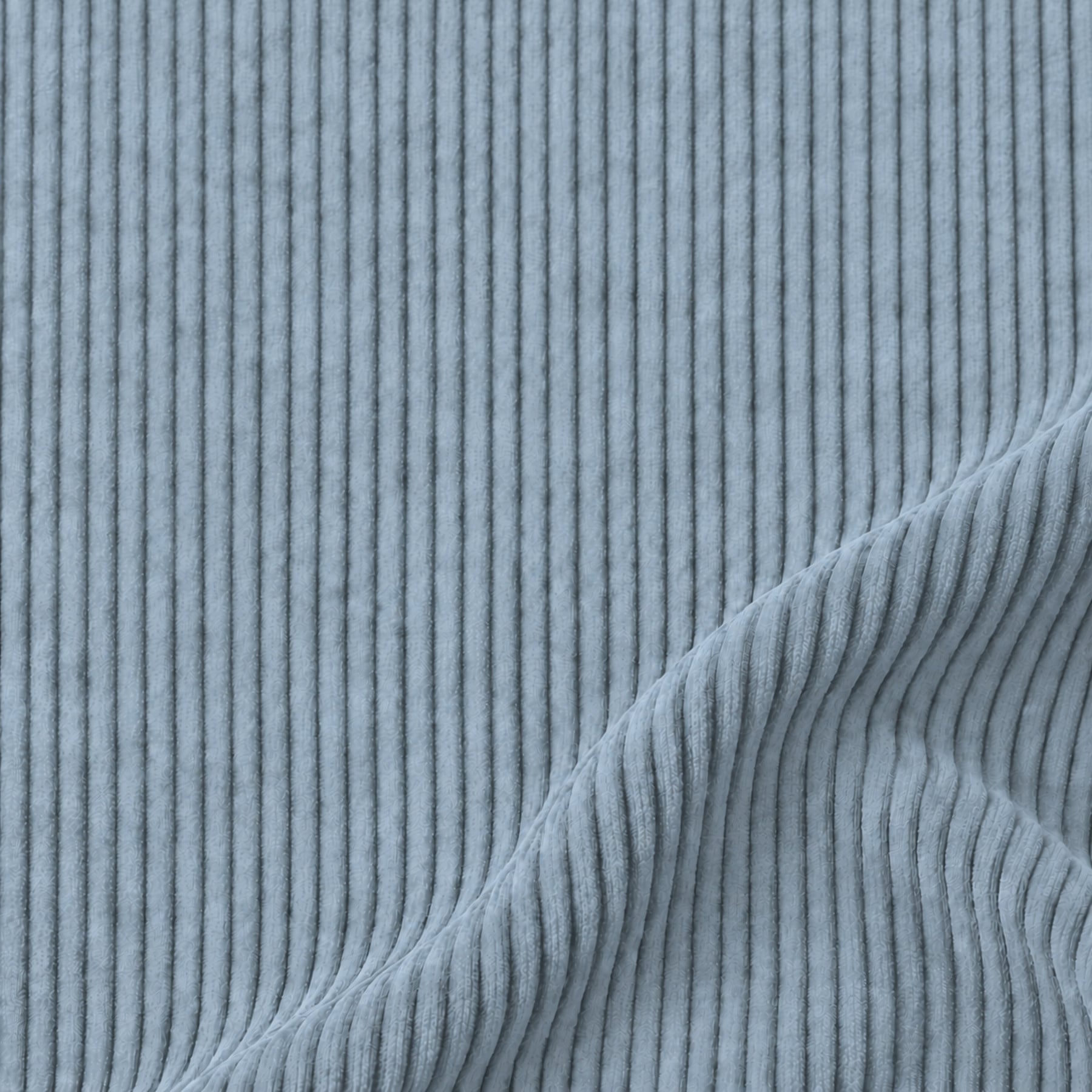 Corduroy Stof Katoen Denimblauw – Voor Kleding & Interieur