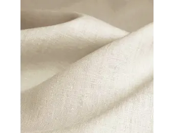 Linnen Stof Zand Beige