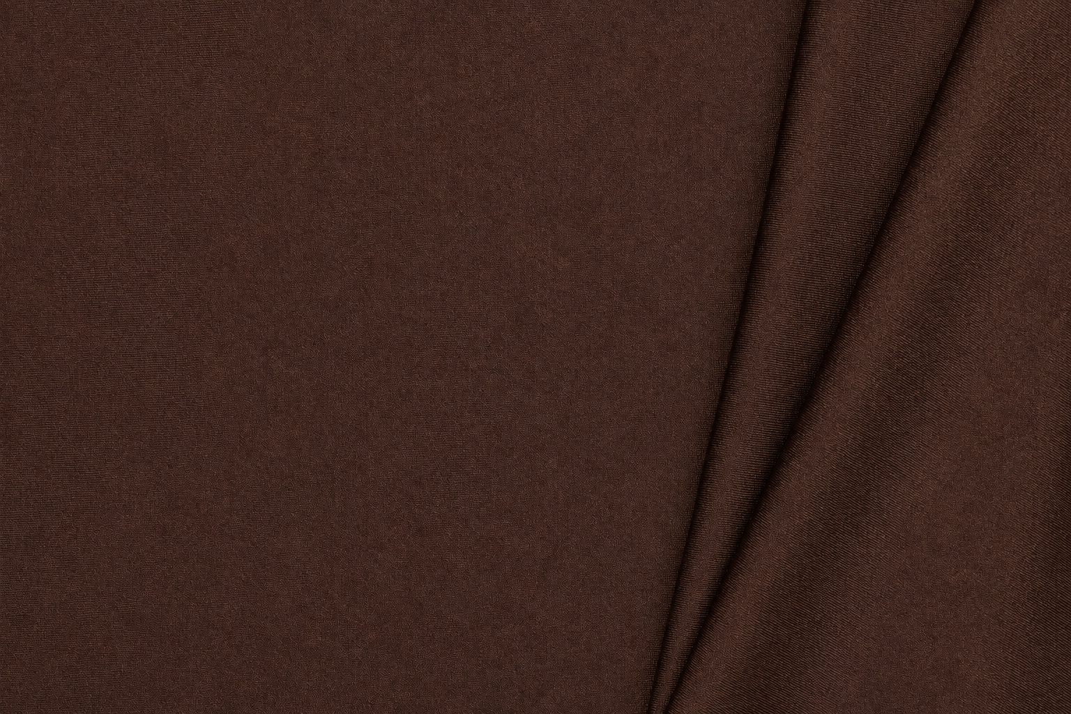 Lycra Stof Glanzend Donkerbruin – 4-Way Stretch | Stoffen Online