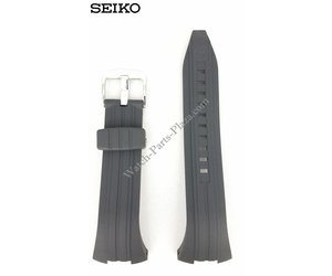 Seiko Seiko Kinetic SKA445 correa de reloj de caucho negro SNAD35 correa 30  mm - WatchPlaza