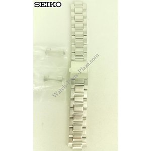 Seiko Pulseira de aço para Seiko 5M62-0CM0 cinética 20 mm