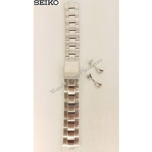 Seiko Pulseira de aço para Seiko V158-0AB0 Spirit SNE037 pulseira de relógio 20mm