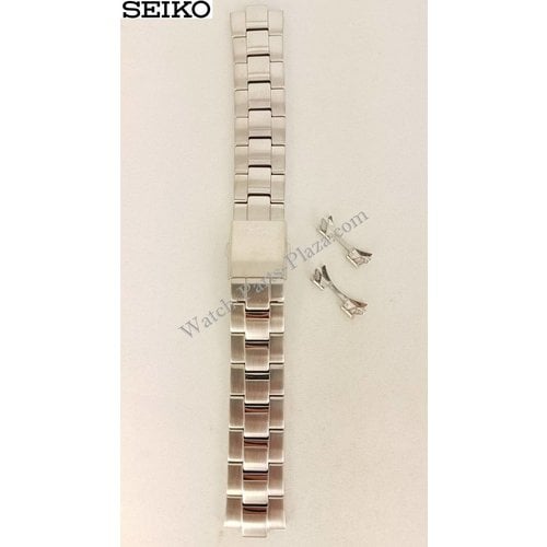 Seiko Pulseira de aço para Seiko V158-0AB0 Spirit SNE037 pulseira de relógio 20mm