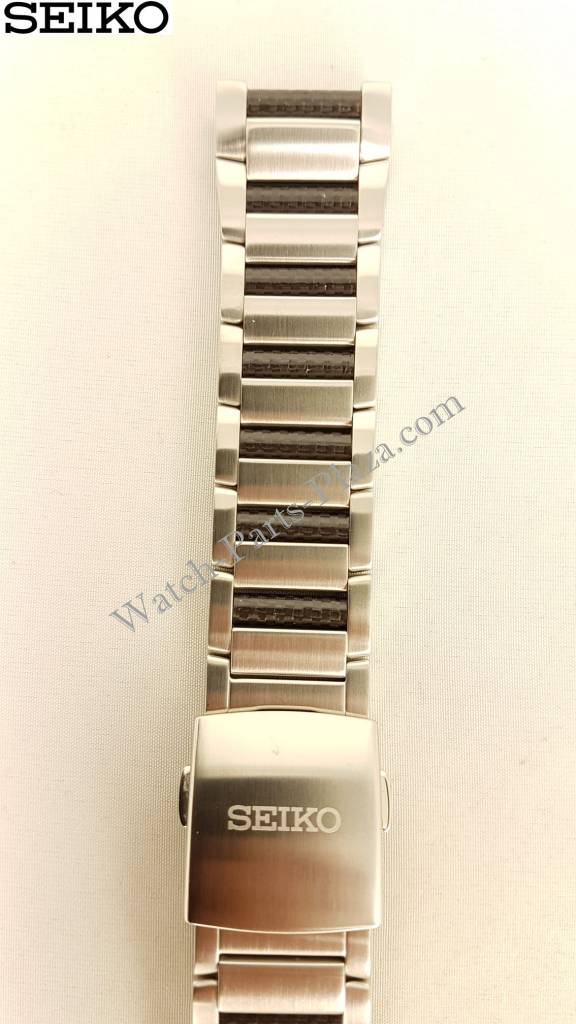 Watch band for Seiko Sportura Honda F1 Steel - 9T82-0AG0 - WatchPlaza