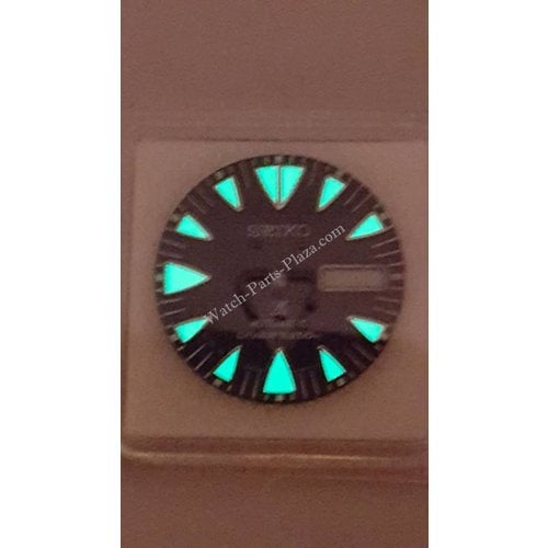Dial for the Seiko SRP307K1 4R36-01J0 Black Monster - WatchPlaza