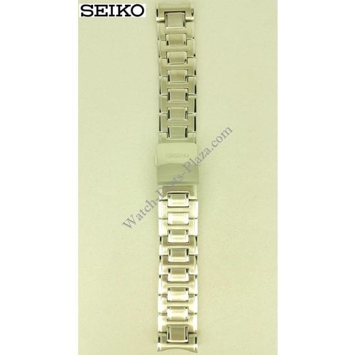 Seiko Pulsera de acero Seiko SRN001 Pulsera de reloj SPC057 21 mm