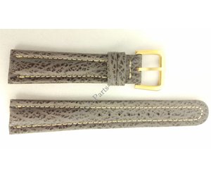 Seiko 6M25-6000 brown leather strap - WatchPlaza
