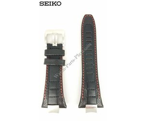 Watchband Seiko 7T86-0AB0 / 7T62-0KL0 Strap 4A1R1 B 14mm - WatchPlaza