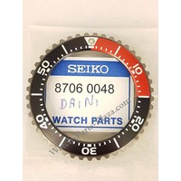 0A19 pepsi ring SKA051P1 Details about   Bezel Seiko Kinetic 5M62-0A10 SKA299P9 red & blue 