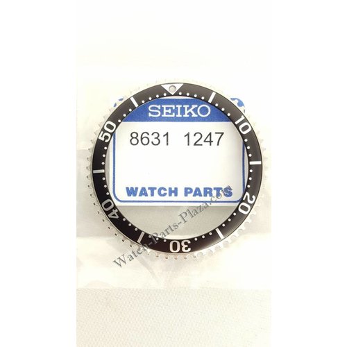 Seiko SEC009 / SHC015 bezel black - WatchPlaza