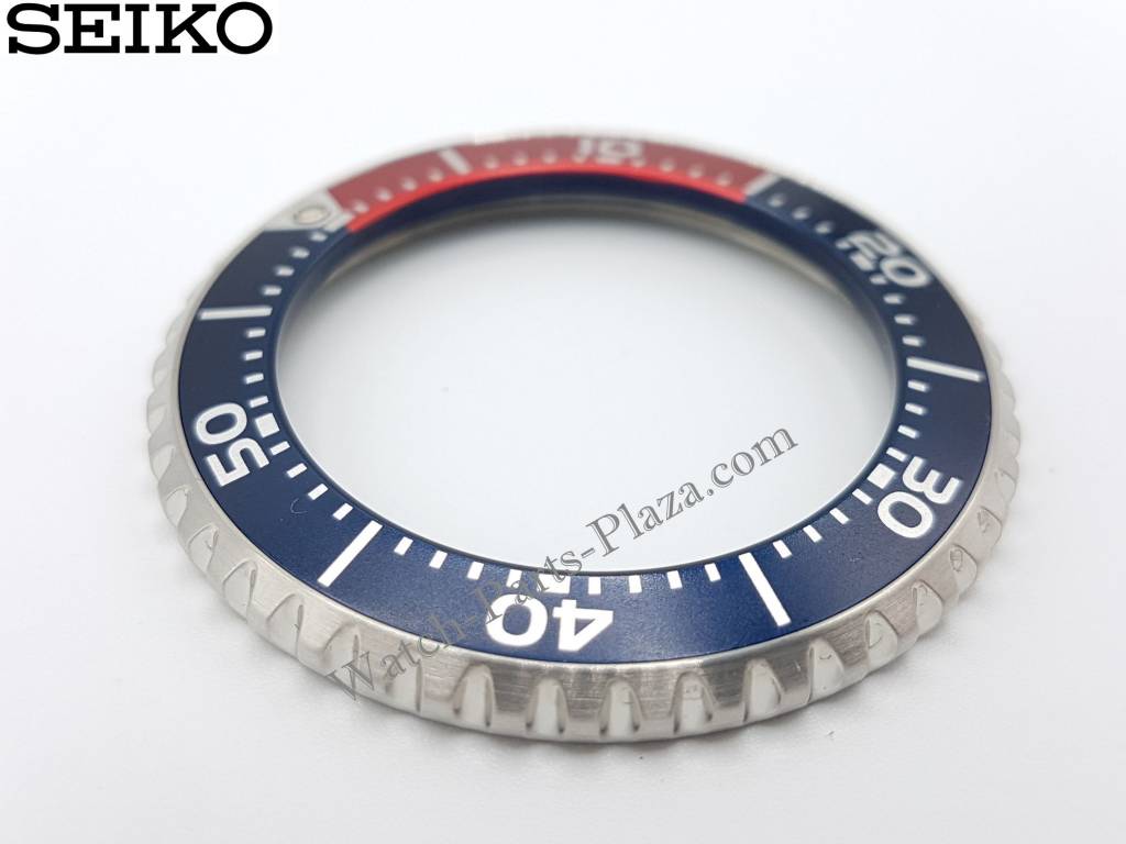 SKA299P9 red & blue 0A19 pepsi ring SKA051P1 Details about   Bezel Seiko Kinetic 5M62-0A10 