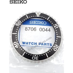 Seiko SEIKO KINETIC SKA367 SKA371 BLACK ROTATING BEZEL 5M62-0BL0 SBCZ011 ORIGINAL
