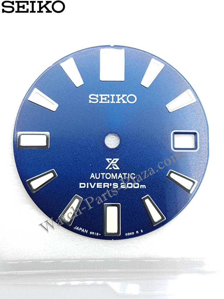 Seiko SPB053 blue Prospex Diver dial - 62MAS Re-Creation - WatchPlaza