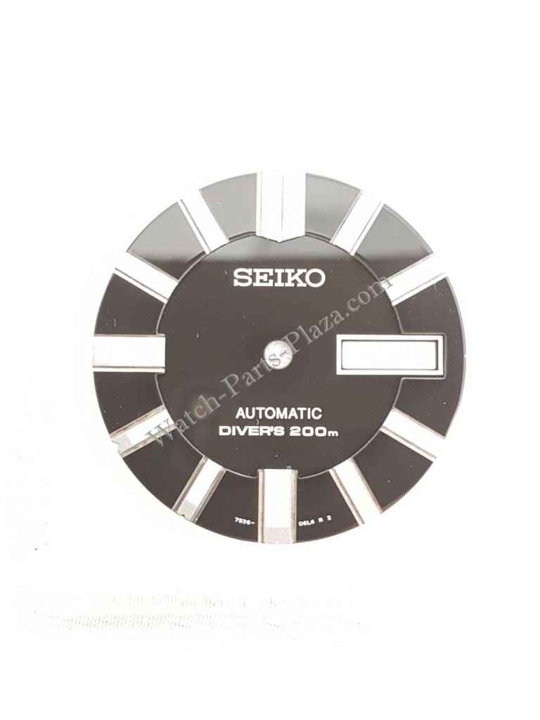 Seiko SKZ325K1 black dial Stargate Diver - WatchPlaza