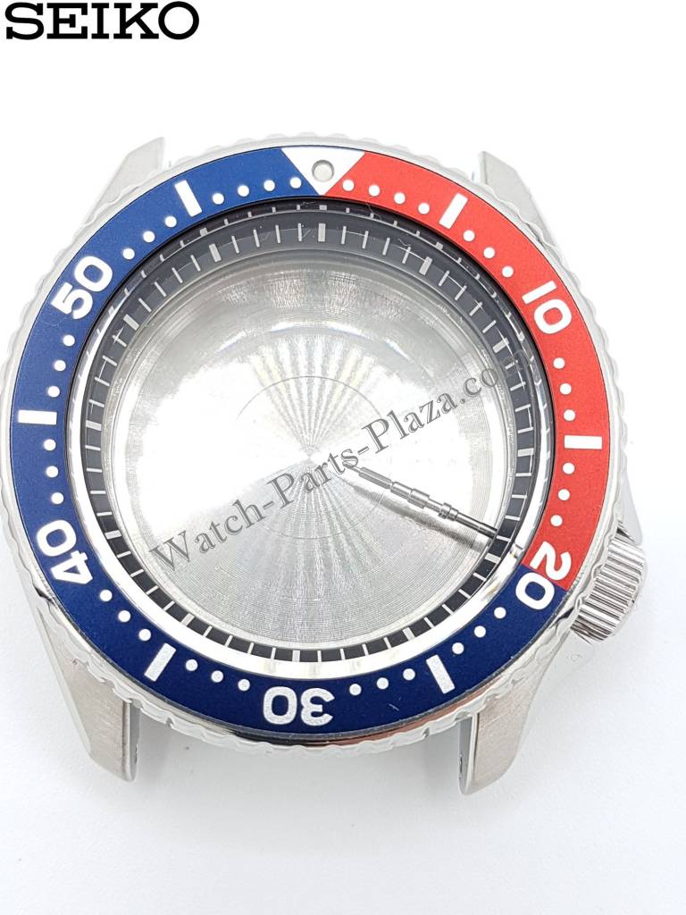 Seiko 7S26-0020 watch case complete SKX009K1, SKX009J1 Pepsi Diver -  WatchPlaza