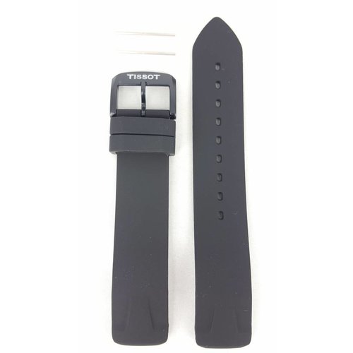 Tissot Tissot T081420A Watch Band Black Silicone 19 mm
