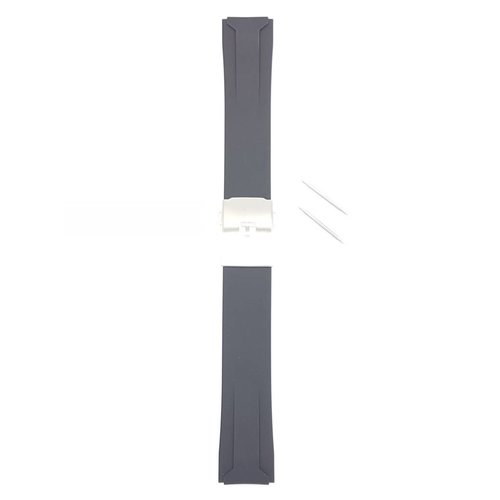 Tissot Tissot T024417A & T024427A Veloci Watch Band Black Silicone 22 mm