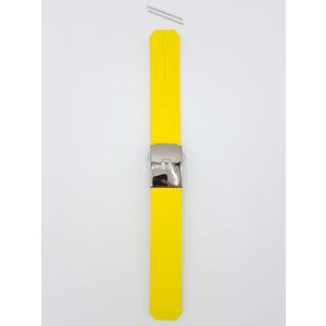 Tissot Tissot Z253 / Z353 - Nascar Watch Band Yellow Silicone 20 mm