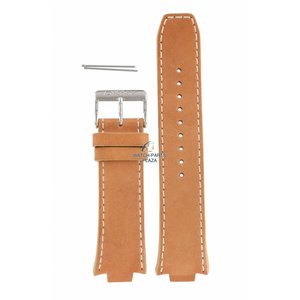 DKNY DKNY NY-1106 Watch Band Brown Leather 12 mm