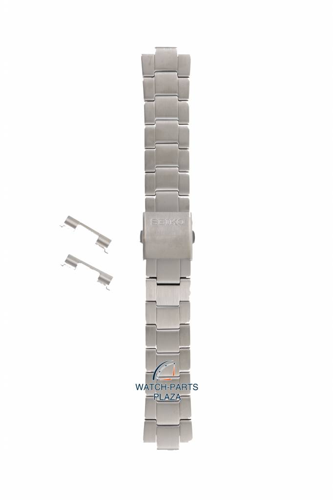 Watch band for Seiko SBFG001 Solar Digital S760-0AB0 stainless steel -  WatchPlaza