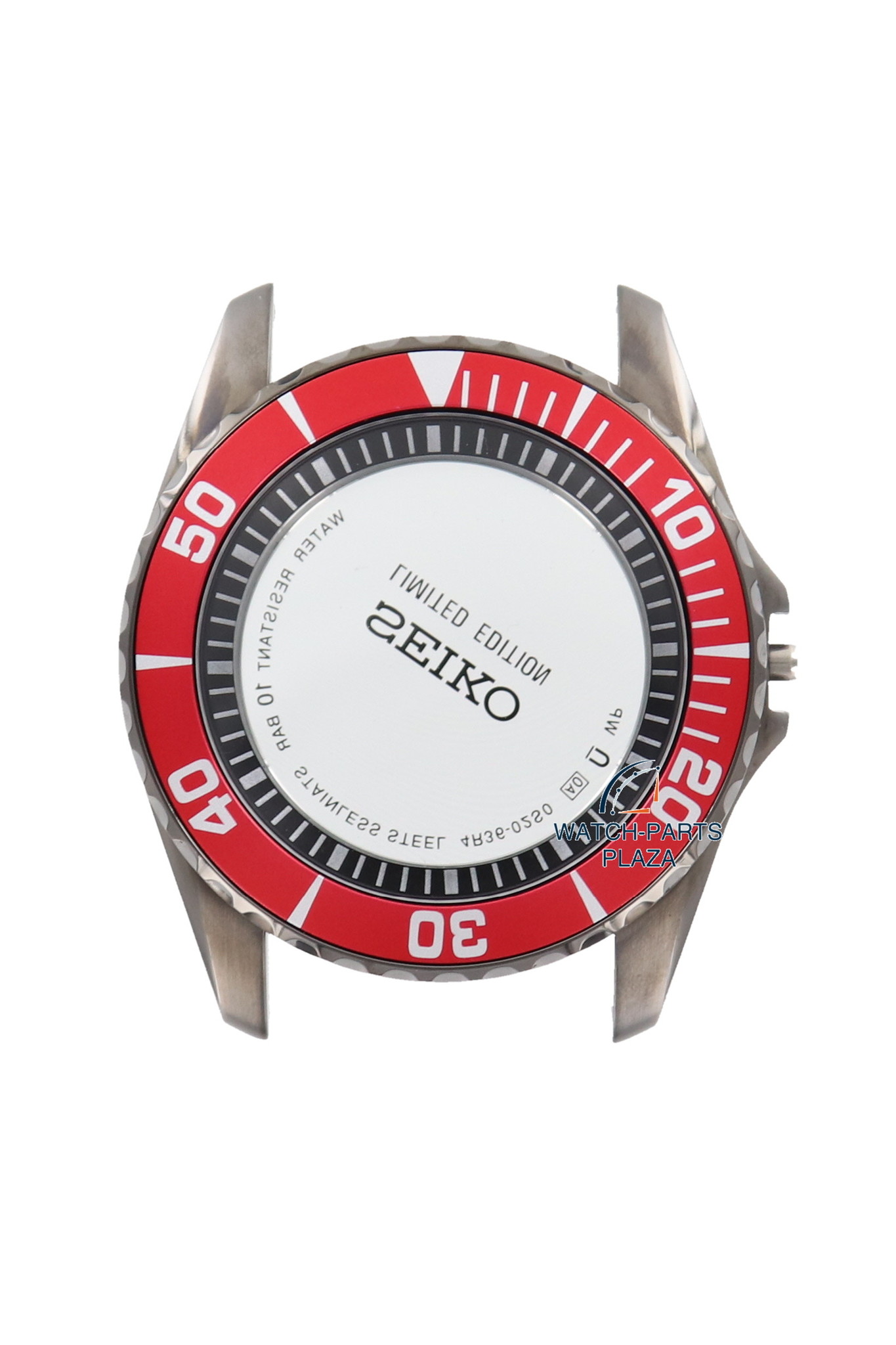 Seiko SRP501 Sea Urchin watch case 4R36-02S0 Red & Black - WatchPlaza