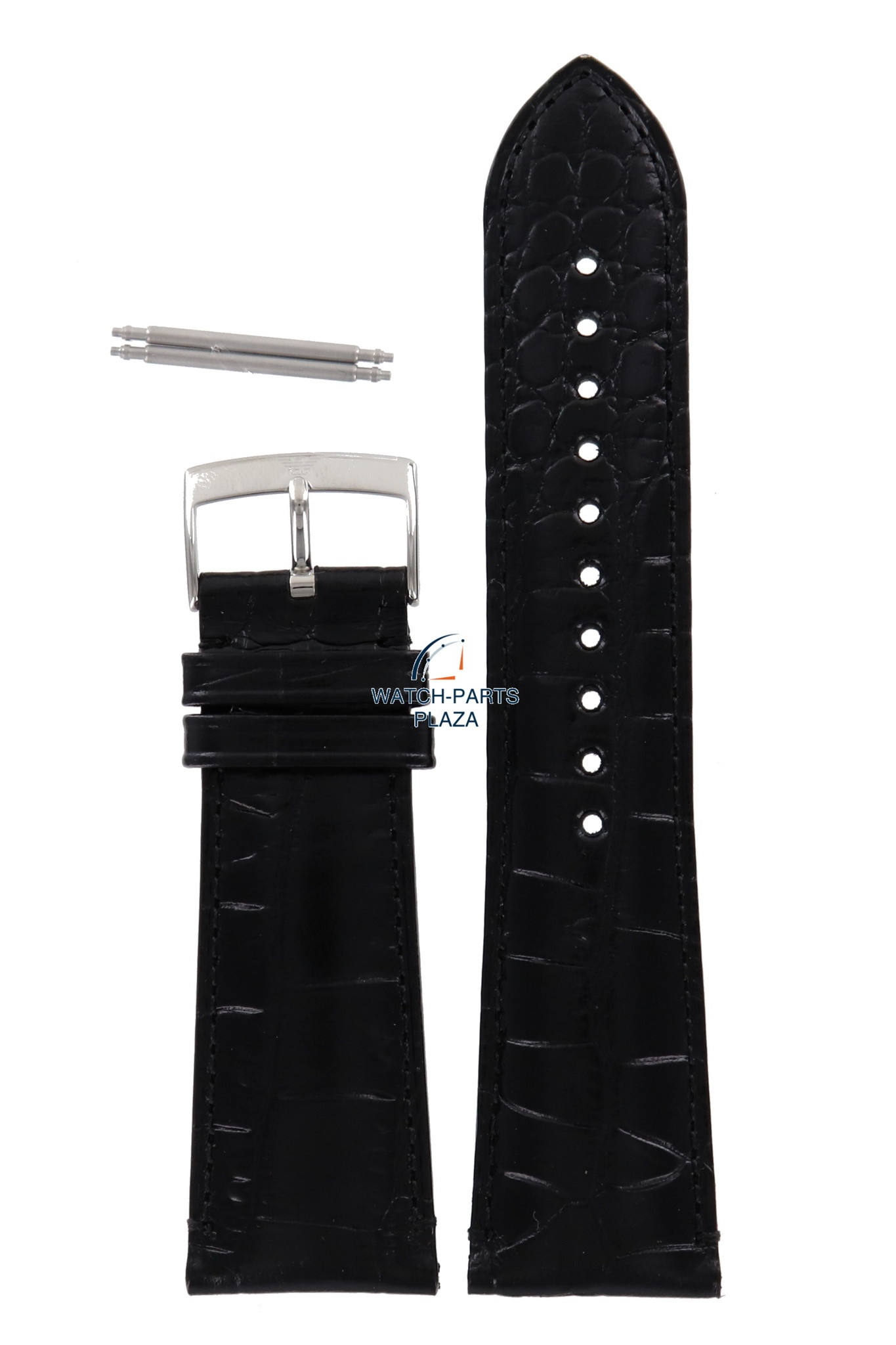 Watchband for Armani AR0263 / AR0342 - 24mm black - WatchPlaza