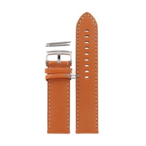 Armani Armani AR-5814 pulseira de relógio de couro laranja 23 mm