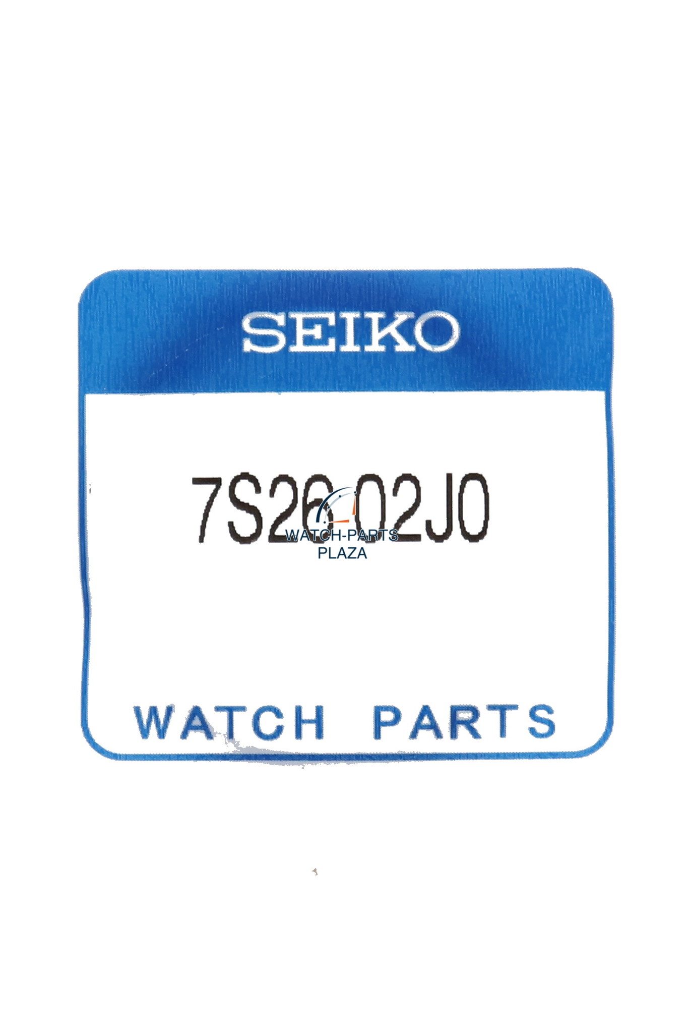 Seiko 7S26-02J0 case back - WatchPlaza