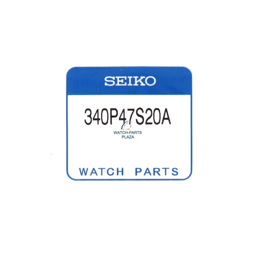 Seiko Seiko 340P47S20A vidro de safira 6R24, 6R27, 6R15