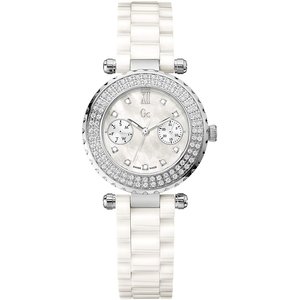 Guess Collection Orologio Guess Collection A28101L1 in ceramica bianca