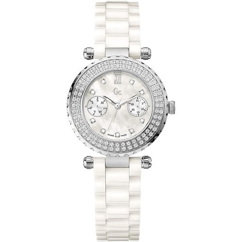 Guess Collection Guess Collection A28101L1 wit keramisch horloge