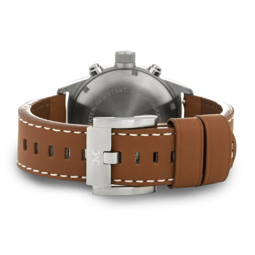 TW-Steel TW-Steel Marc Coblen TWMC11 chronograph watch men with brown leather strap 42mm