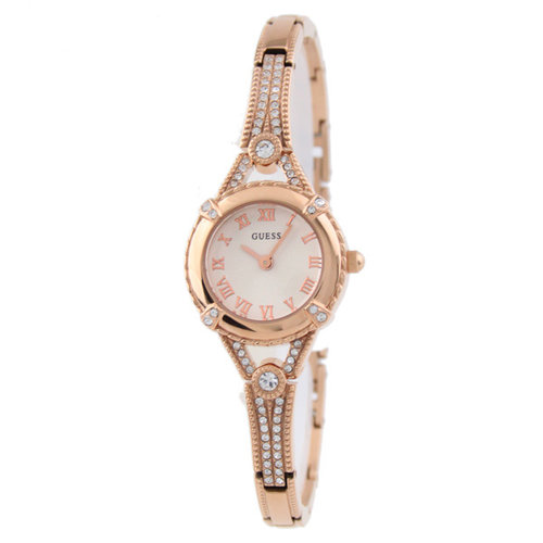 Guess Watch Guess W0135L3 Angelic ladies watch rose colored 22mm steel Zirconia crystals