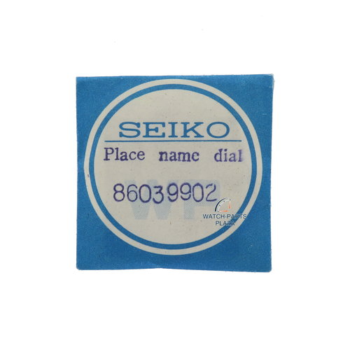 Seiko Seiko World Time 6117 6400/6409 wijzerplaat ring zwart origineel 86039902
