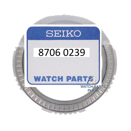 Seiko 87060239 bezel black SNZD65, SNZD71 stainless steel 7S36-02B0 -  WatchPlaza