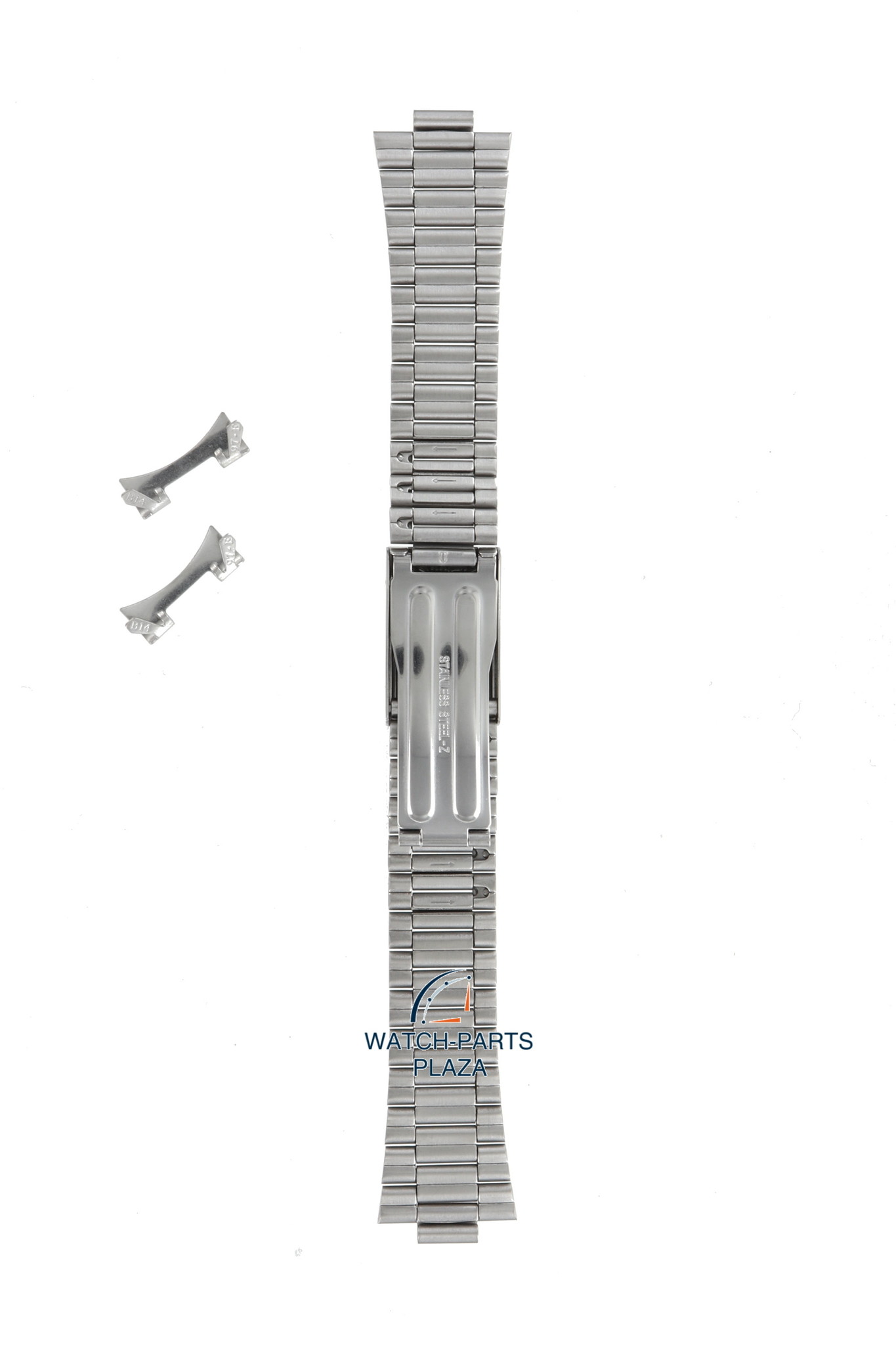 Seiko Seiko B1497S Watch band SCWG, SNX - 7009 & 7S26 grey stainless steel  19 mm - 5