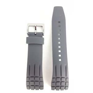 Seiko Seiko SNAD85 Horlogeband SNDD73 Zwart Rubber 24mm