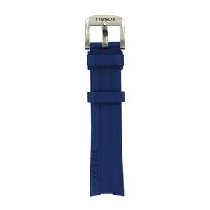 Tissot Tissot T055417A Watch Band Blue Silicone 19 mm
