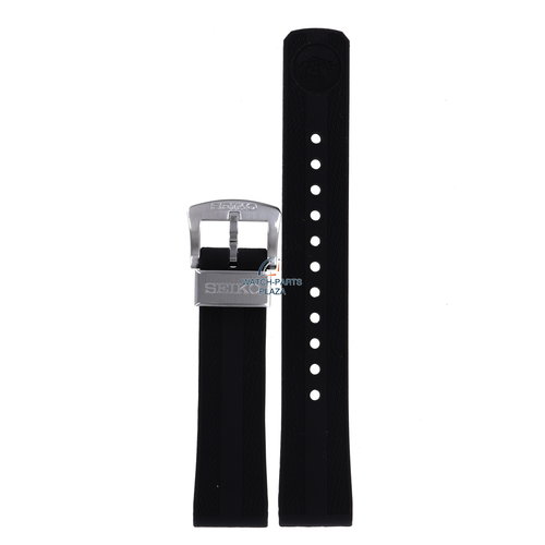 Seiko Seiko SPB147 & SPB151 62MAS Watch Band Black Silicone 20 mm